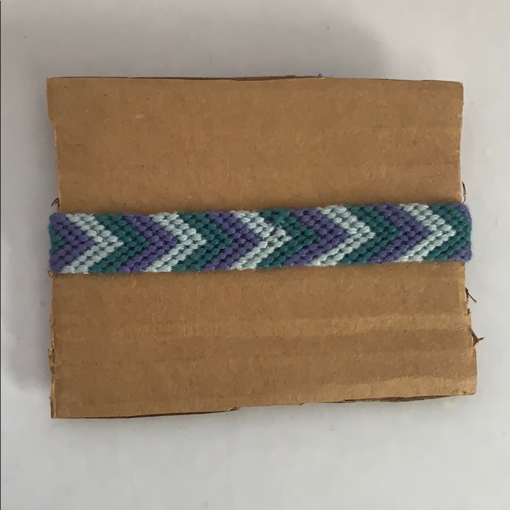 Blue/Green Chevron Friendship Bracelet!